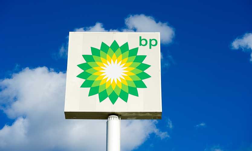 BP logo sign